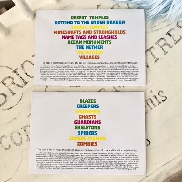 Minecraft, Secrets And Cheats, 4 Booklet Set, Independent And Unofficial Guides - Picture 8 of 11